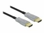 DeLock Optisches Kabel 4K 60Hz HDMI - HDMI, 15