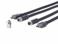Vivolink Pro Cross Wall - HDMI-Kabel mit Ethernet