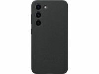 Samsung Back Cover Leather Galaxy S23 Schwarz, Fallsicher: Nein