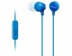 Sony In-Ear-Kopfhörer MDREX15LPLI Blau, Detailfarbe: Blau