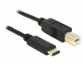 DeLock USB2.0 Kabel, C - B, 2m, SW Typ: