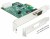 Bild 0 DeLock PCI-Express-Karte 89333 1 x Seriell, Datenanschluss