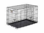 ferplast Transportbox Dog-Inn-90, faltbare Metallbox, Breite: 92.7