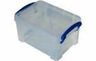 Really Useful Box Aufbewahrungsbox 1.6 Liter, Transparent, Breite: 19.5 cm