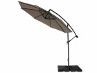 COCON Sonnenschirm TR-008, Ø 300 cm, hängend, Taupe, Breite