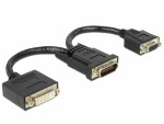 DeLock Delock DMS-59 zu 1x DVI und 1x VGA Adapter, 20cm