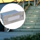 vidaXL LED-Wandeinbauleuchten für Treppen 2 Stk. 44x111x56 mm