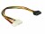 Image 1 DeLock SATA/Molex Adapterkabel, 30cm, Adapter für SATA zu