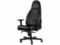 noblechairs Gaming-Stuhl ICON Schwarz, Lenkradhalterung: Nein