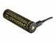 Nitecore Akku NL1834R 18650 3400 mAh, Spannung: 3.6 V