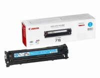 Canon Toner 718 / 2661B002 Cyan, Druckleistung Seiten: 2900