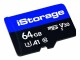 ORIGIN STORAGE ISTORAGE MICROSD CARD 64GB - SI SINGLE PACK NMS NS CARD