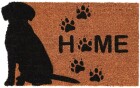 Esschert Design Fussmatte Hund «Home» 45.4 cm x 74.5 cm