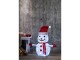 Star Trading LED-Figur Schneemann, 45 LED, 70 cm, Outdoor, Betriebsart