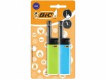 BIC Hybrid-Feuerzeug J38 Wand, Assortiert, 2er-Pack, Typ