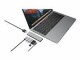 HYPER Dockingstation Hyperdrive Solo 7-in-1 Grey, Ladefunktion