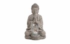 G. Wurm Windlicht Buddha, Detailfarbe: Grau, Detailmaterial