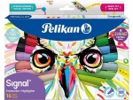 Pelikan Textmarker Signal Eulen-Set 16-teilig, farbig, Set: Ja