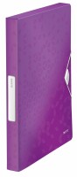 Leitz Ablagebox WOW PP 46290062 violett 250x330x37mm, Kein