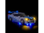 Light My Bricks LED-Licht-Set für LEGO® Nissan Skyline GT-R 76917