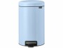 Brabantia Treteimer NewIcon 12 l, Dreamy Blue, Fassungsvermögen: 12