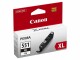 Canon Tinte CLI-551BK XL Black, Druckleistung Seiten: 4425 ×