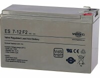 WING Ersatzbatterie ES 7-12 F2, Akkutyp: Blei (Pb