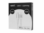 onit USB 2.0-Kabel MFi USB C - Lightning 1
