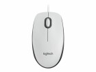 Logitech Maus - M100 Optical white