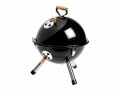 Krafter Holzkohlegrill Mini, 32 cm, Schwarz, Betriebsart: Holzkohle