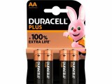 Duracell Batterie Plus Power AA/LR6 4 Stück, Batterietyp: AA
