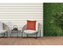 Casa Leon Kissenbezug Acrisol Liso Outdoor, Rost 40 x 40