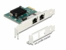 DeLock Netzwerkkarte 2x RJ45 Gigabit, PCI-Express x1