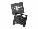 BRIX-IT Velohalter Universal Bike Rack Schwarz, Befestigung: Wand