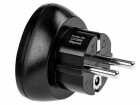FURBER.power Reiseadapter Schuko EU-CH T13, Anzahl Pole: 3, USB