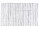 Zone Denmark Badteppich Tiles 50 x 80 cm, White, Bewusste