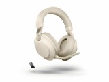 Jabra Headset Evolve2 85 Duo UC Beige, USB-A, Microsoft