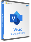 Microsoft Visio 2021 Standard (Download), Multi-Language, Windows