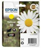 Epson Tintenpatrone yellow T180440 XP 30/405 180 Seiten, Kein