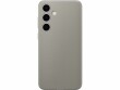 Samsung Back Cover Vegan Leather Galaxy S24+ Taupe, Fallsicher