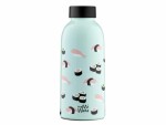 Mama Wata Thermosflasche Sushi 470 ml, Hellblau, Material: Edelstahl