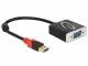 Bild 0 DeLock Adapter USB 3.0 - VGA, Videoanschluss Seite A
