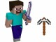 Mattel Spielzeugfigur Minecraft Core Figure Steve