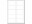 Bild 1 Sigel Visitenkarten-Etiketten mit runden Ecken, 40 Blatt, Weiss