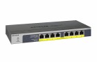 NETGEAR PoE+ Switch GS108PP 8 Port, SFP Anschlüsse: 0