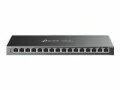 TP-Link PoE+ Switch TL-SG116P 16 Port, SFP Anschlüsse: 0