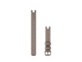 GARMIN Armband Leder (extra lang) für Garmin Lily, Farbe: Braun