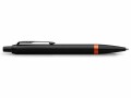 Parker Kugelschreiber IM Vibrant Medium (M), Schwarz/Orange, Set