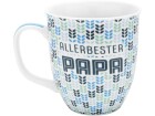 Sheepworld Kaffeetasse Allerbester Papa 400 ml, 1 Stück, Weiss