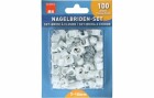 Max Hauri Nagelbriden Set 7-10 mm weiss 100 Stück, Produkttyp